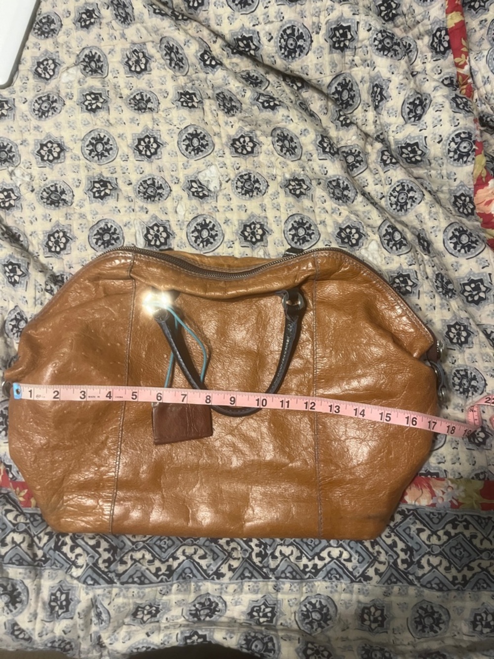 Cabs Italian leather convertible satchel - Picture 16 of 16